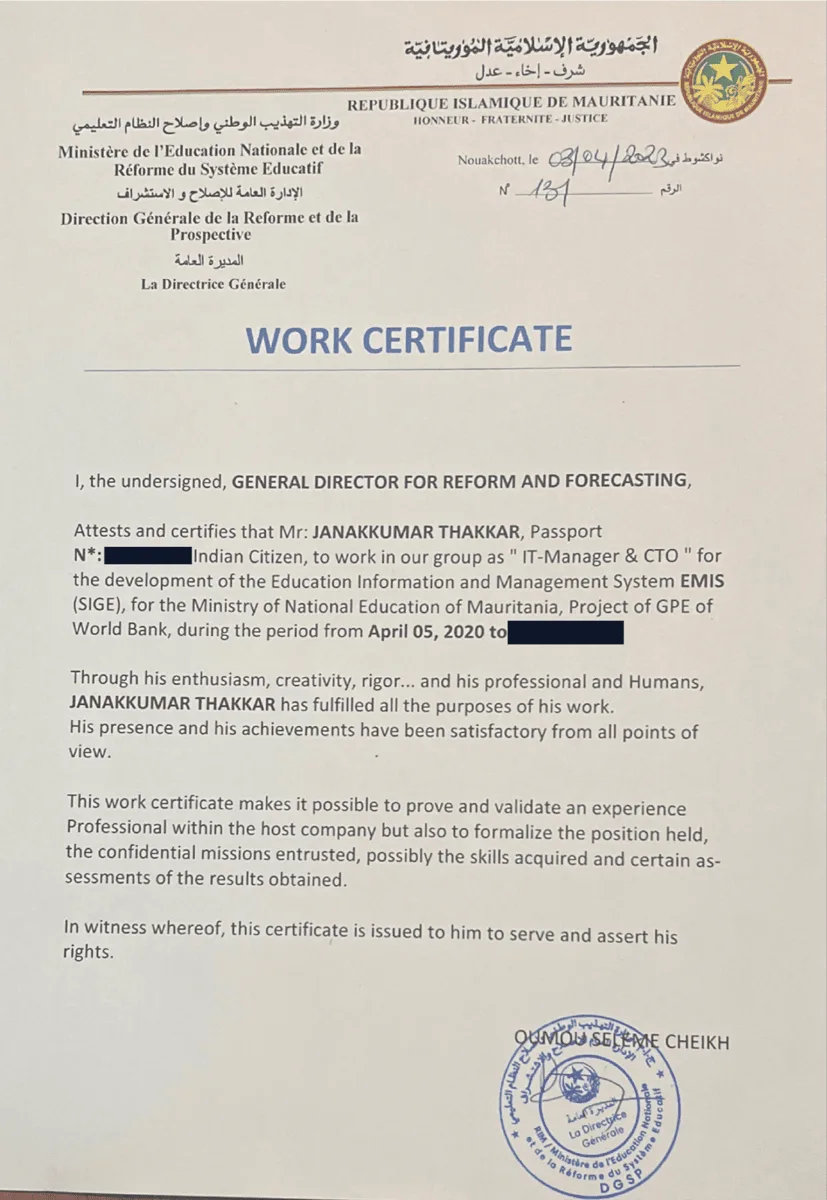 Awards document 2 (redacted)